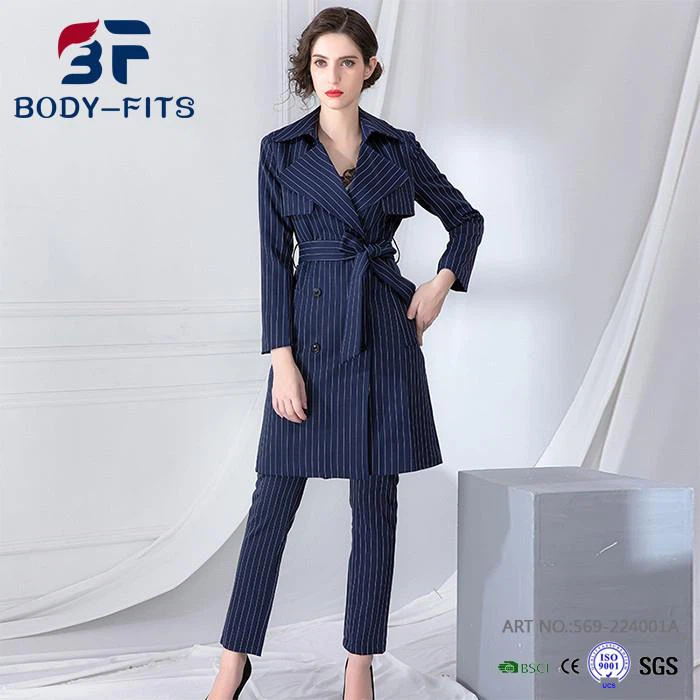 Siwt Stripe Merched 2 Darn Set